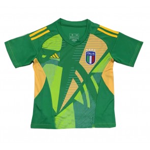Itálie Brankářské Venkovní Dres ME 2024 Krátký Rukáv